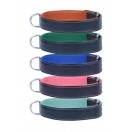Ace Comfy Leather Dog Collar Padded and lined with ELK Leather (Tan, Baby Blue, Purple, Blue, Pink, Green)
